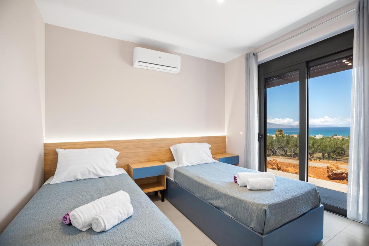 Isabel Artemis Crete - Luxury Sea Views Villas Nopigia Exteriér fotografie