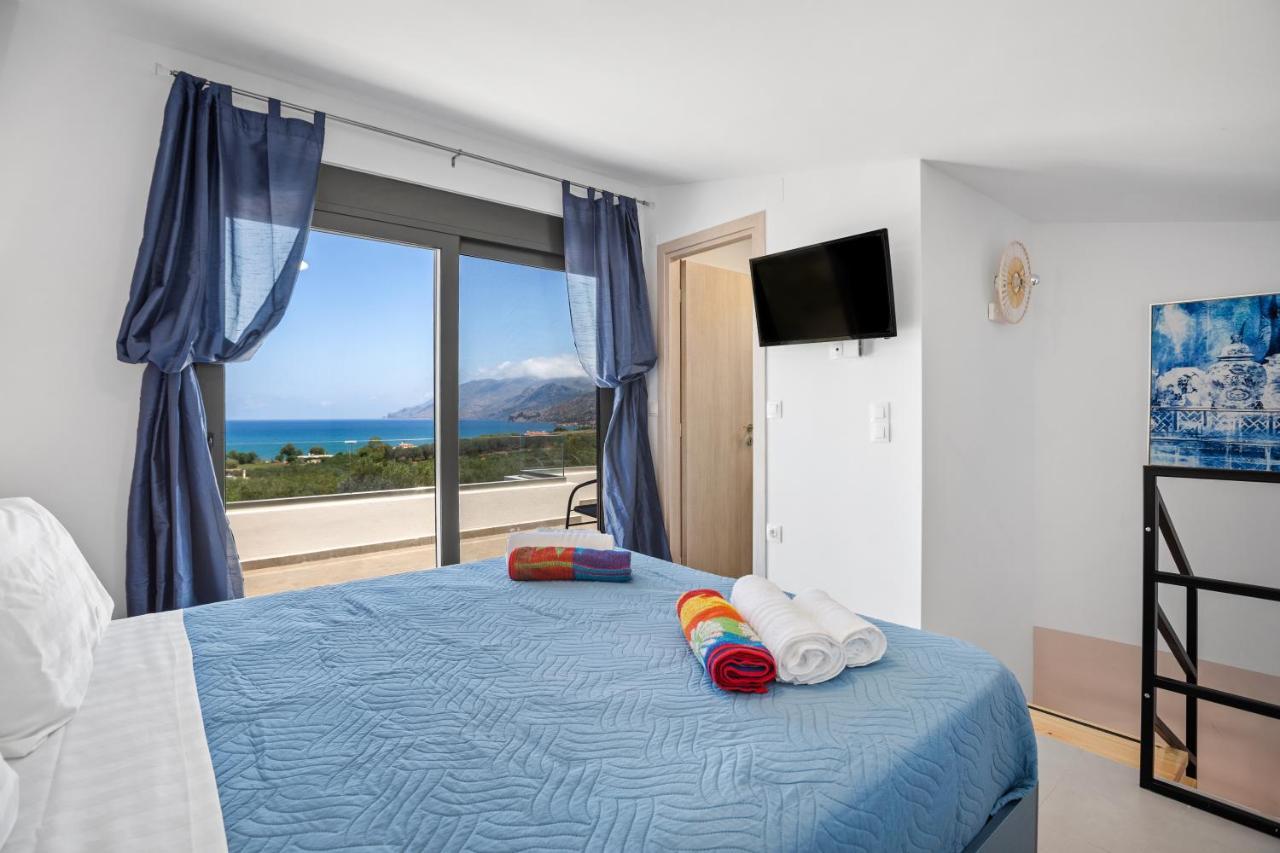 Isabel Artemis Crete - Luxury Sea Views Villas Nopigia Exteriér fotografie